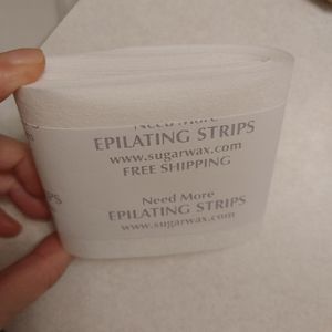 Epilating strips